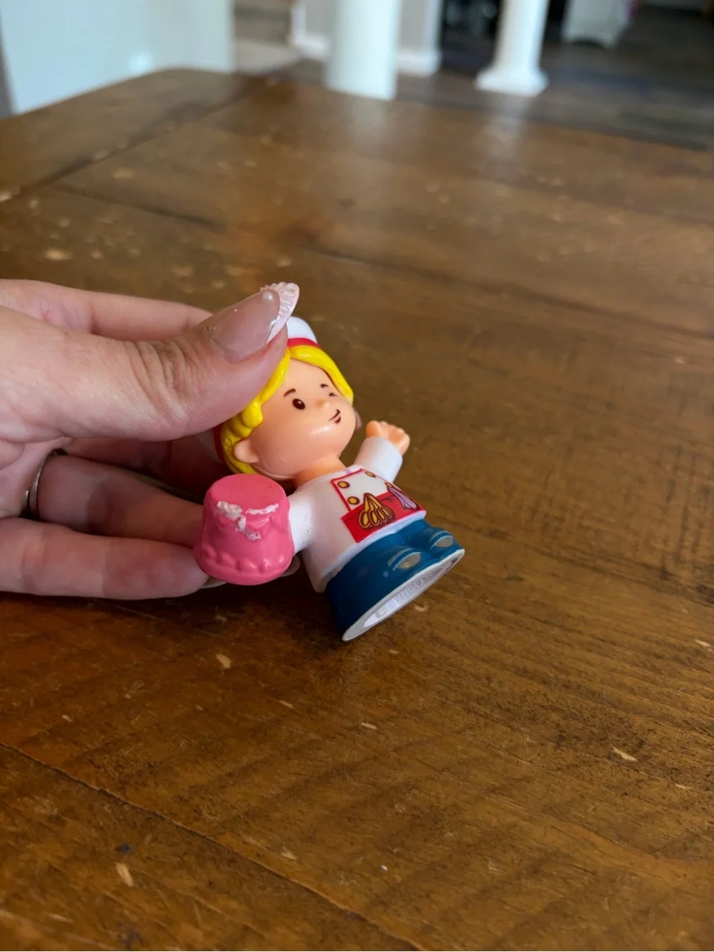 Fisher Price Little People Baker/chef as is